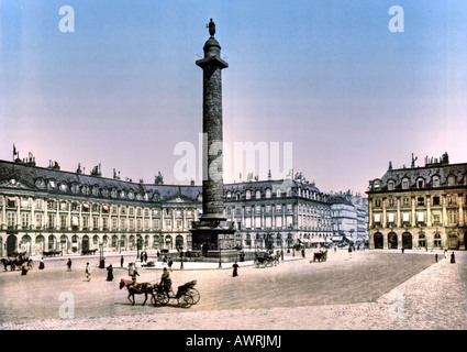 Place Vendôme in Paris, Frankreich Stockfoto