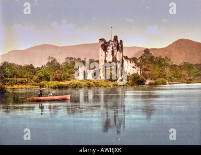 Ross Castle Irish Irland Stockfoto