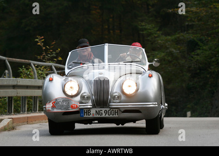 Jaguar XK 120 OTS, erbaut 1952 Stockfoto