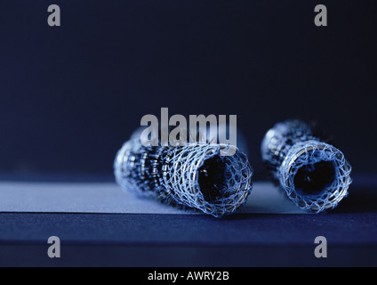 Lockenwickler, close-up Stockfoto