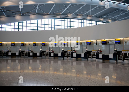 Flughafen London Heathrow, Terminal 5, London, England, UK Stockfoto