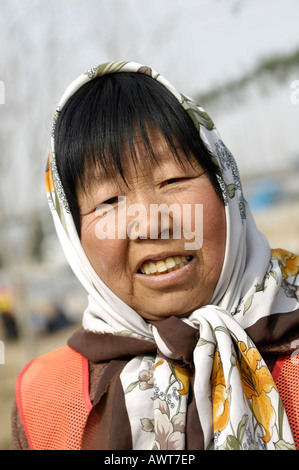 Porträt einer chinesischen Frau. 14. März 2008 Stockfoto