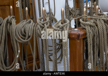 Der Tall Ships' Race 2007 Aarhus Aarhus (Dänemark) Stockfoto