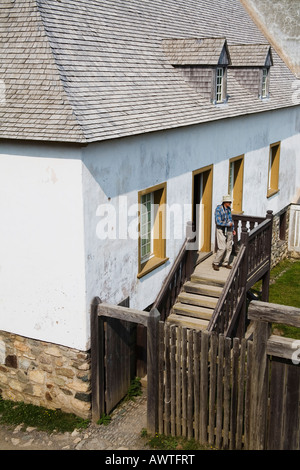 Festung von Louisbourg National Historic Site Cape Breton Island Nova Scotia Kanada Stockfoto