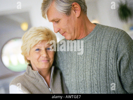 Reifer Mann und Frau, Porträt Stockfoto
