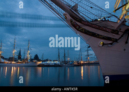 Der Tall Ships' Race 2007 Aarhus Aarhus (Dänemark) Stockfoto