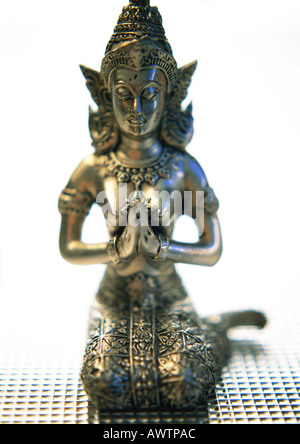 Hindu-Gottheit Statuette, close-up Stockfoto