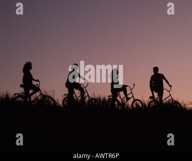 Radfahrer Stockfoto