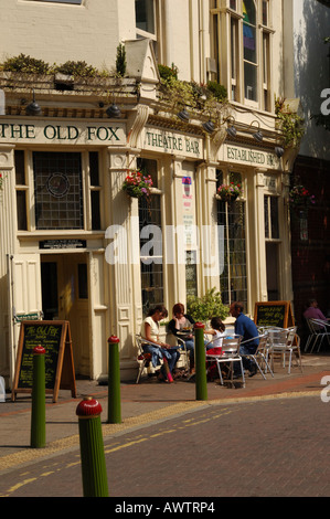 Der alte Fuchs Gastwirtschaft, Hurst Street, Birmingham City Centre, Birmingham England Stockfoto