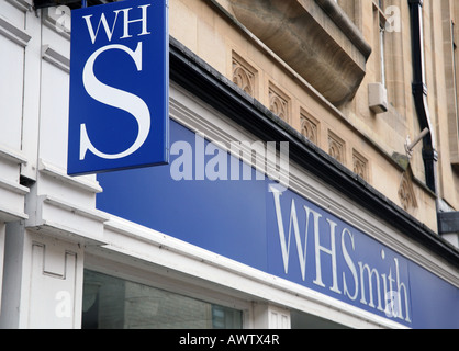 WH Smith speichern Zeichen Stockfoto