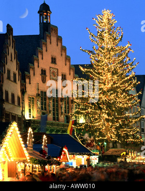 DE - HESSEN: Weihnachtsmarkt in Frankfurt am Main Stockfoto