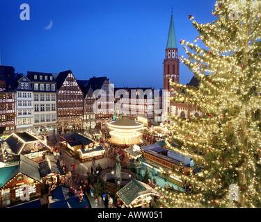 DE - HESSEN: Weihnachtsmarkt in Frankfurt am Main Stockfoto