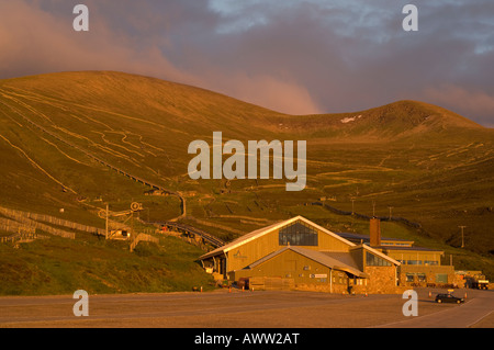 Cairngorm-Ski-Zentrum in der Nähe von Aviemore in den schottischen Highlands Stockfoto