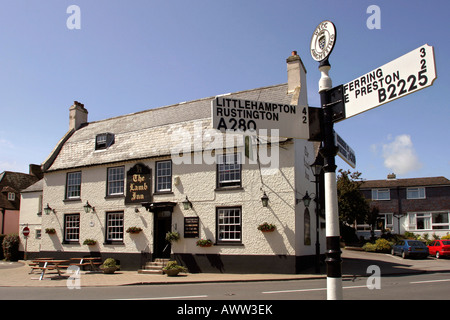 UK West Sussex Angmering das Lamb Inn Public house Stockfoto