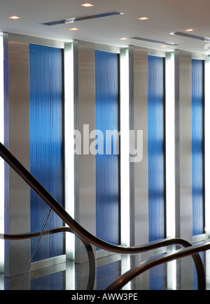 ADCB HAUPTSITZ, ABU DHABI, VEREINIGTE ARABISCHE EMIRATE Stockfoto