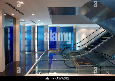 ADCB HAUPTSITZ, ABU DHABI, VEREINIGTE ARABISCHE EMIRATE Stockfoto