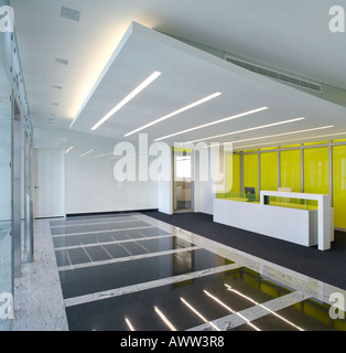 ADCB HAUPTSITZ, ABU DHABI, VEREINIGTE ARABISCHE EMIRATE Stockfoto