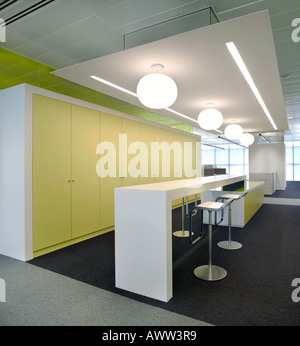 ADCB HAUPTSITZ, ABU DHABI, VEREINIGTE ARABISCHE EMIRATE Stockfoto