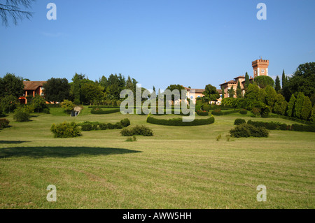 Spessa Burg - Collio Goriziano Friaul Italien - Norditalien Stockfoto