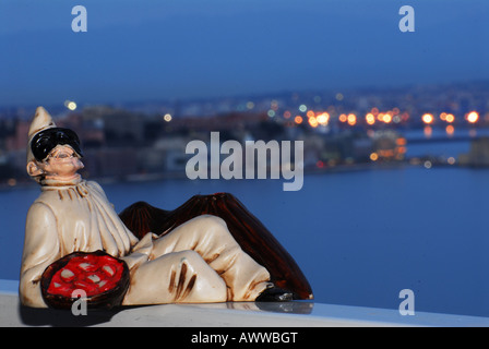 Pulcinella - Posillipo Napoli - Campania Süd Italien Europa Stockfoto