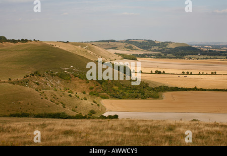 Knap Hill Wiltshire Stockfoto