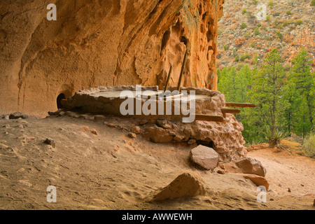 Alkoven-Haus im Bandelier National monument Stockfoto