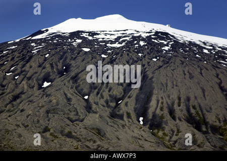 Stratovulkan Snaefellsjoekull, Island, Snaefellsjoekull NP Stockfoto