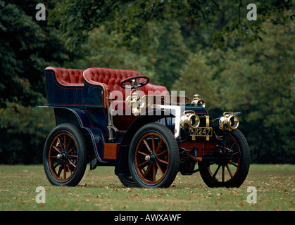 1902 Panhard ET Levassor 7 HP hinteren Eingang Tonneau. Herkunftsland Frankreich. Stockfoto