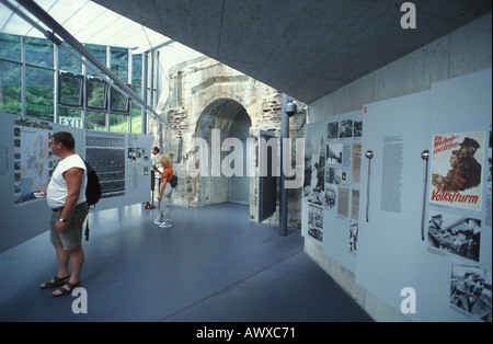 Museum Dokumentation Obersalzberg in Berchtesgaden-Bayern-Deutschland Stockfoto