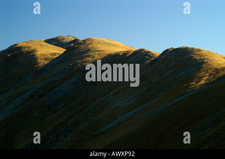 Main Ridge Nizke Tatry Berge, Herbst, Slowakei Stockfoto