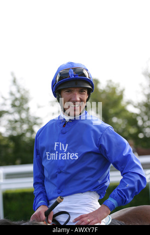 Frankie Dettori Racing am Goodwood Mitglieder, Race-Jahrestagung 2005. Stockfoto