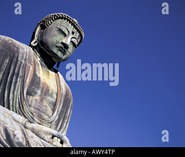 Große Buddha (Daibutsu) Kotoku-In Hase Kamakura Japan Stockfoto