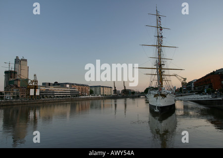 Puerto Madera Buenos Aires Argentinien Stockfoto