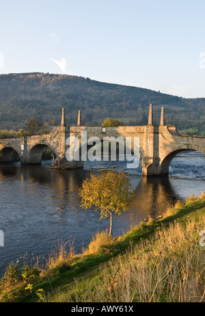 Allgemeine watet Brücke im Herbst bei Aberfeldy Schottland UK Stockfoto