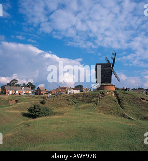 Brill Dorf Windmühle im Tal von Aylesbury, Buckinghamshire Stockfoto