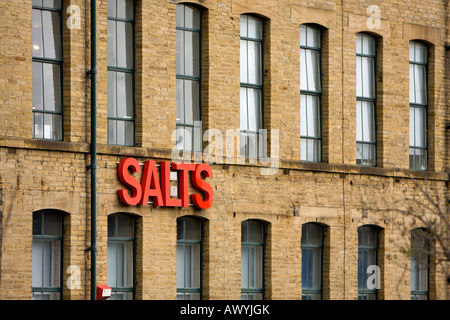 Salts Mill in Saltaire, Bradford UK Stockfoto