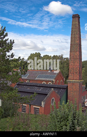 Reichskolonialamtes Wasserwerk in der Nähe von Winchester, Hampshire Stockfoto