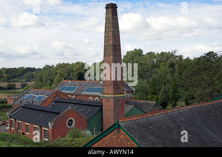 Reichskolonialamtes Wasserwerk in der Nähe von Winchester, Hampshire Stockfoto