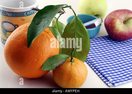 Obst-Frühstück Stockfoto