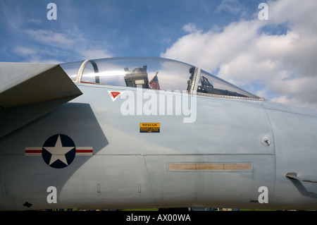 McDonnel Douglas F15 A Adler cockpit Stockfoto