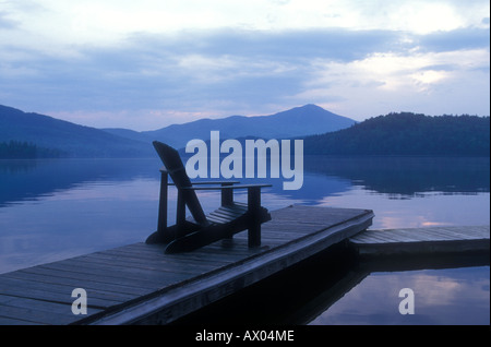 See in den Adirondack Bergen New York State USA Stockfoto