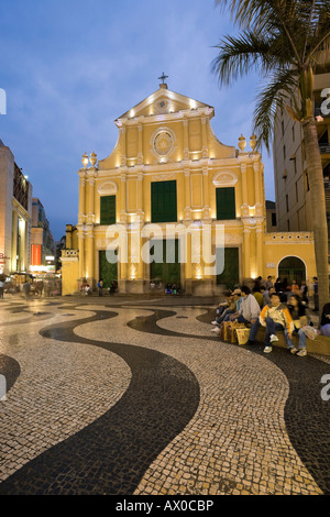 Santo Domingo-Kirche, Altstadt von Macao, China Stockfoto