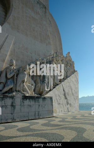 Padrão Dos Descobrimentos (Age of Discovery Memorial) in Lissabon, Portugal, Europa Stockfoto