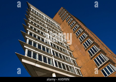 Außen, Hanseatic Trade Center (HTC), Hafencity Bezirk, Hamburger Hafen, Hamburg, Deutschland, Europa Stockfoto