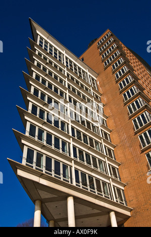 Außen, Hanseatic Trade Center (HTC), Hafencity Bezirk, Hamburger Hafen, Hamburg, Deutschland, Europa Stockfoto