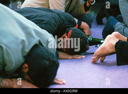 Ashura Rituale, reuige Prozessionen, Isfahan, Iran Stockfoto