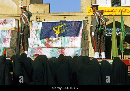 Ashura Rituale, reuige Prozessionen, Isfahan, Iran Stockfoto