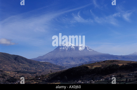 Berg Chimborazo in Ecuador Stockfoto