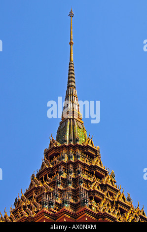 Phra Mondhop (Bibliothek) im Wat Phra Kaeo Grand Palace (Tempel des Smaragd-Buddha), Bangkok, Thailand, Südostasien, Asien Stockfoto