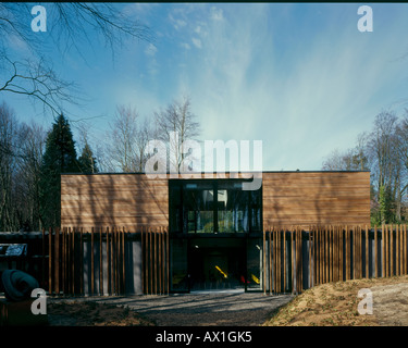 GEBÄUDE AN CASS SCULPTURE FOUNDATION, GOODWOOD, UK Stockfoto